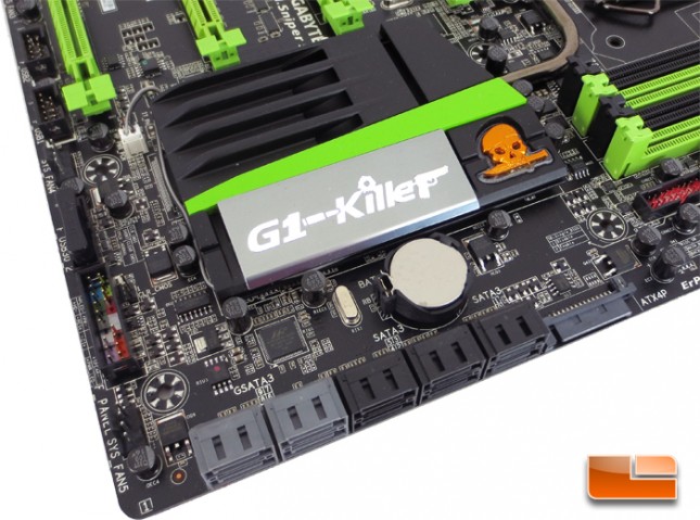 GIGABYTE G1.Sniper 5 Intel Z87 Motherboard Layout