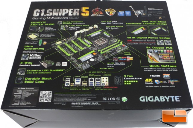 GIGABYTE G1.Sniper 5 Retail Packaging