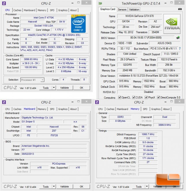 GIGABYTE G1.Sniper 5 System Settings