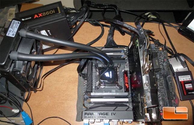 ASUS Rampage IV Black Edition Test System