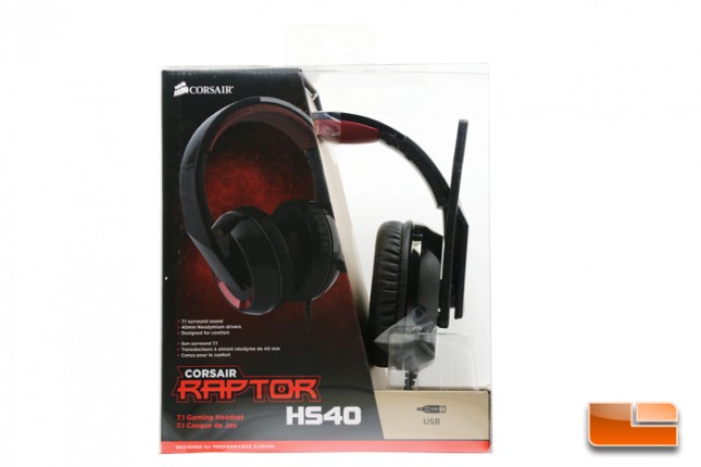 Corsair Raptor HS30 and HS40