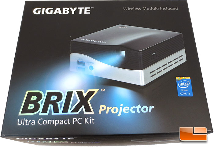 GIGABYTE Brix Small Form Factor PC Projector Review - Legit Reviews