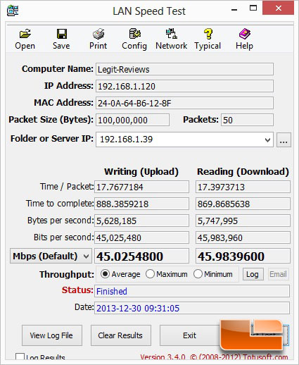 GIGABYTE BXPi3-4010 WiFi Benchmark Results