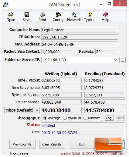 GIGABYTE BXPi3-4010 WiFi Benchmark Results