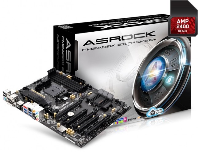 ASRock FM2A88X Extreme6+ with AMP2400