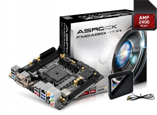 ASRock FM2A88X-ITX+ with AMP 2400