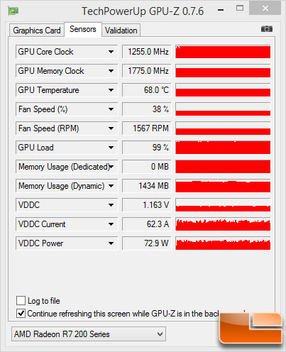 Sapphire R7 260X GPU-Z OC