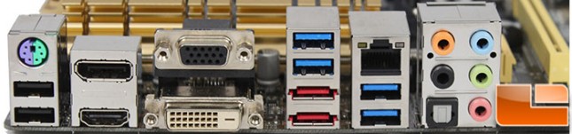 A88X-PRO Rear I/O