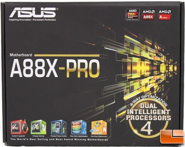 A88X-PRO Front of Box