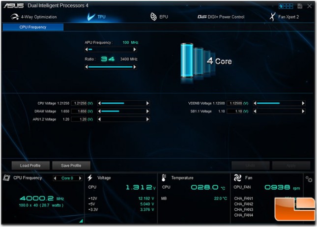 A88X-PRO AI Suite TPU Feature