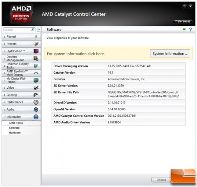 AMD Catalyst Control Center 14.1