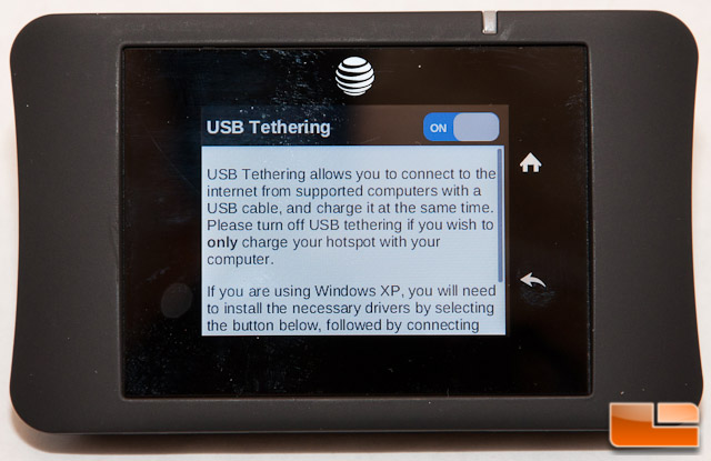 AT&T Unite Pro USB Tethering