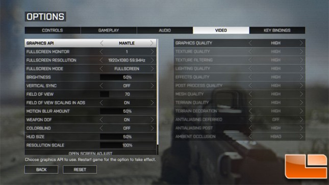 Battlefield 4 Mantle API