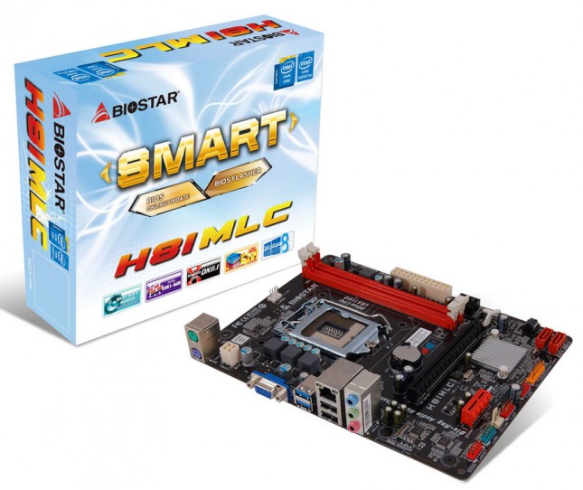 BIOSTAR H81MLC Motherboard