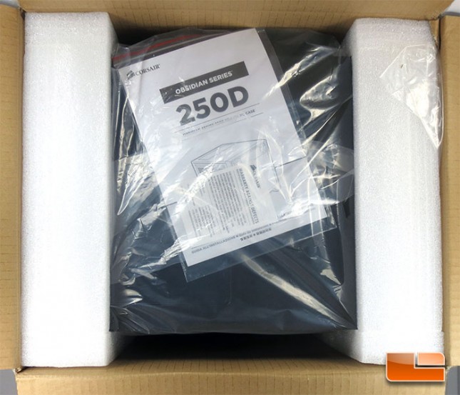 Corsair Obsidian 250 Retail Packaging