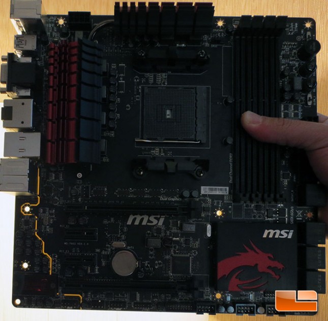 MSI A88X FM2 Gaming mATX Motherboard