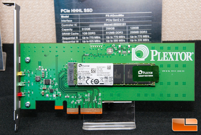Plextor PCIe SSD - M6e