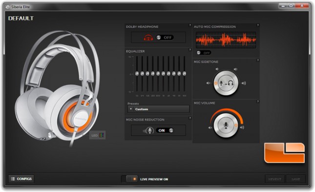 SteelSeries Siberia Elite Gaming Headset