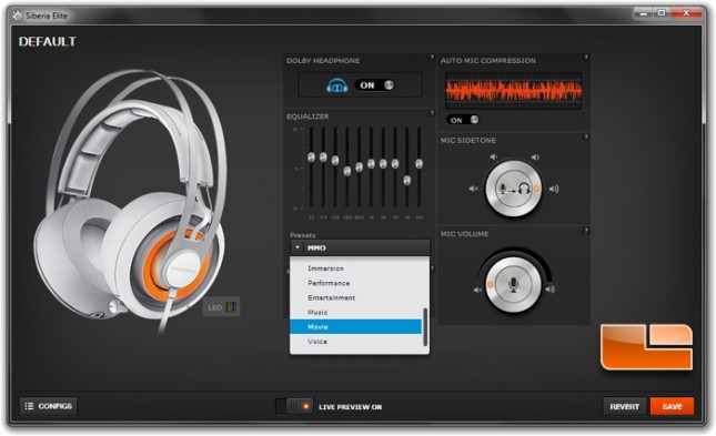 SteelSeries Siberia Elite Gaming Headset