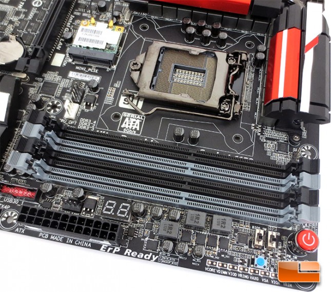 GIGABYTE Z87X-UD5 TH Motherboard Layout