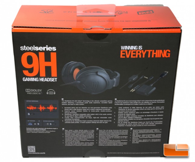 SteelSeries 9H Gaming Headset