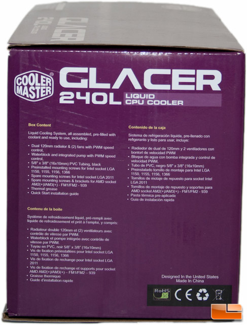 Cooler Master Glacer 240L Box