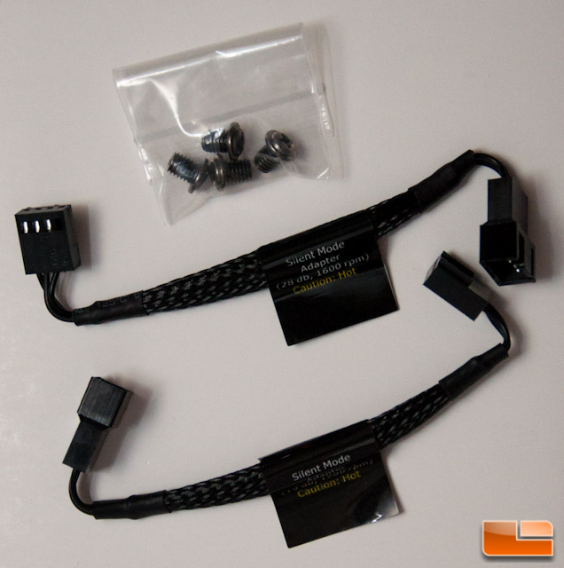 Cooler Master Jetflo 120 Accessories