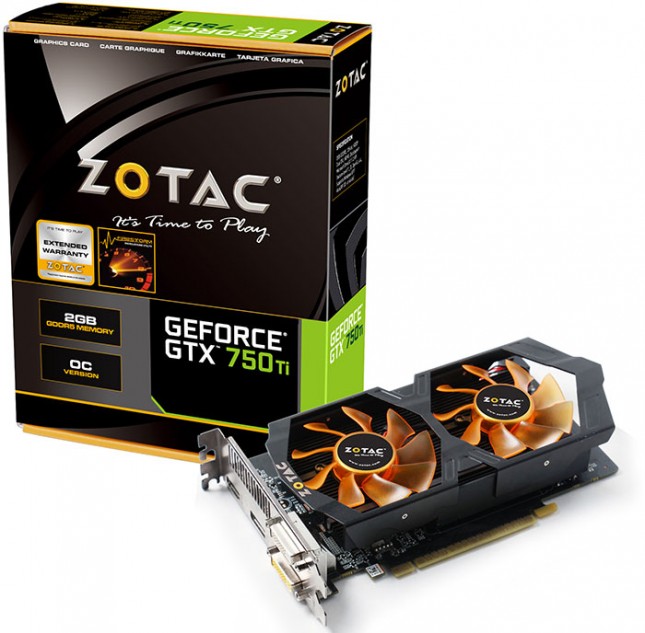 Zotac NVIDIA GeForce GTX 750Ti OC