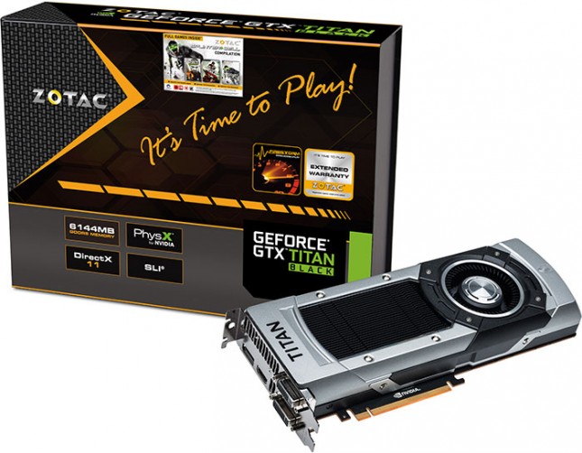 Zotac NVIDIA GeForce GTX Titan Black