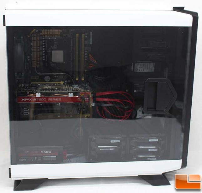 Corsair Graphite 760T Install Window View