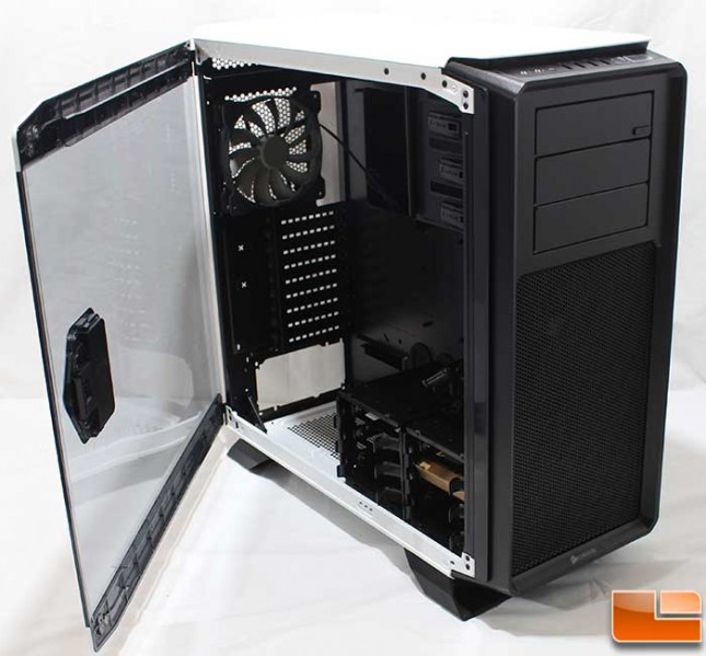 Corsair Graphite 760T Internal Doors Open