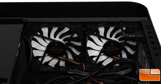 Rosewill Legacy MX2 Bottom Fans