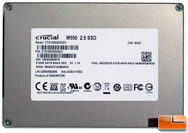 Crucial M550 512GB