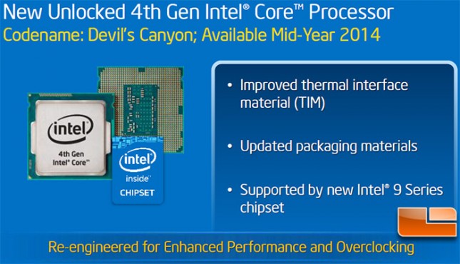 Intel Devil's Canyon Processor