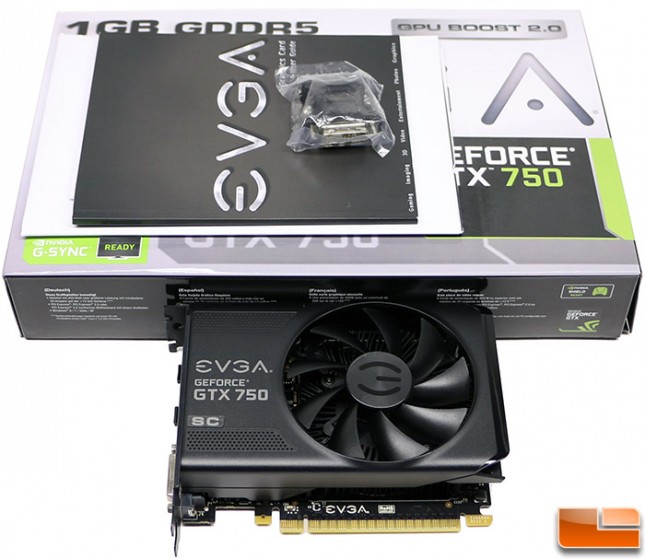 EVGA GeForce GTX 750 1GB SC Bundle