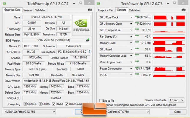 EVGA GeForce GTX 750 Overclock