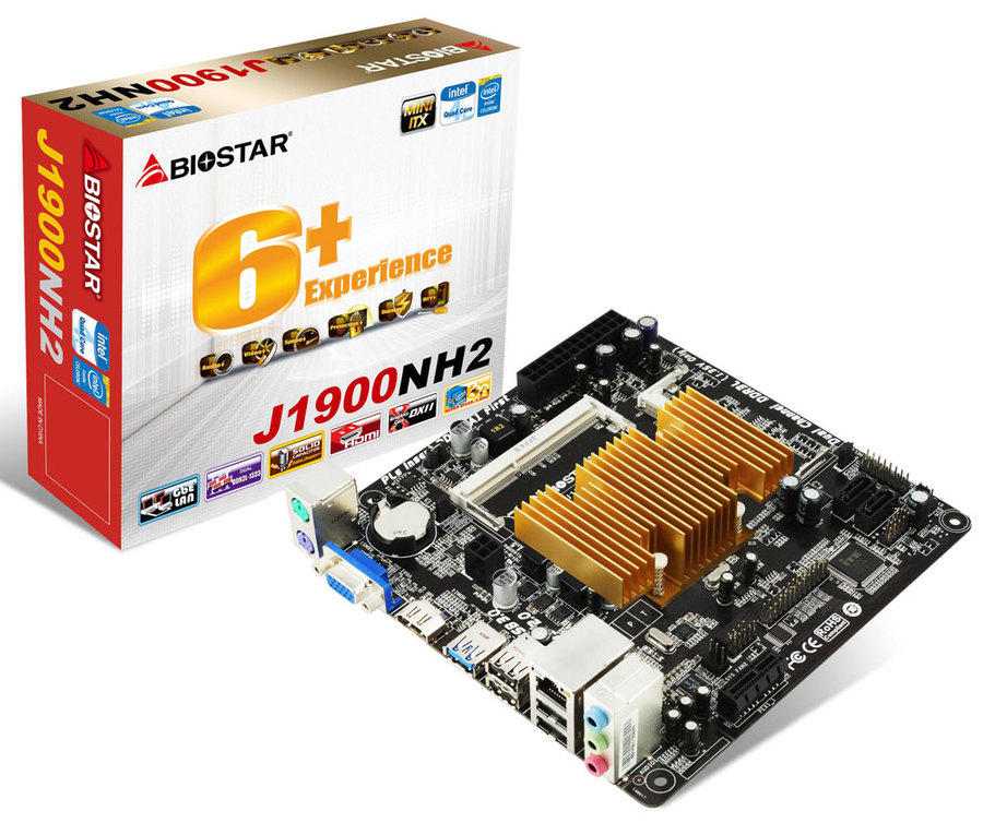niettemin Eindeloos Registratie Biostar J1900NH2 Motherboard Released - Intel Celeron J1900 Quad-Core CPU -  Legit Reviews