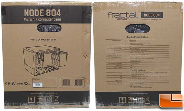 Fractal Design Node 804 Packaging Sides