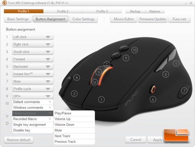 Func MS-3 Gaming Mouse