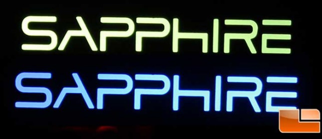 Sapphire Vapor-X R9 290 Logo Color Change