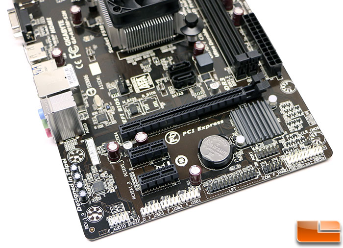 Gigabyte AM1M-S2H Motherboard PCIe Slots