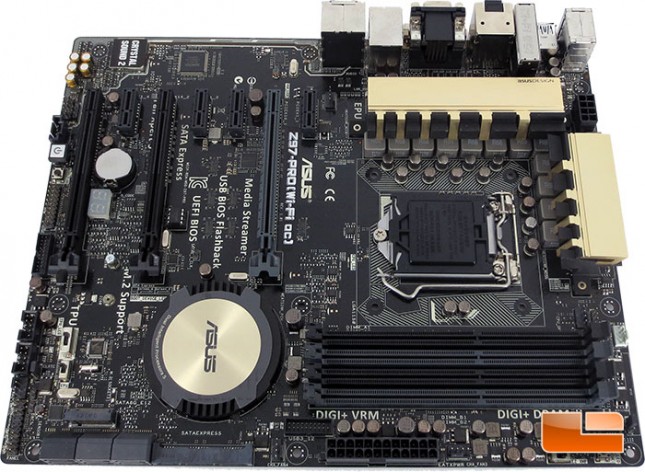 ASUS Z97 Pro Motherboard Layout