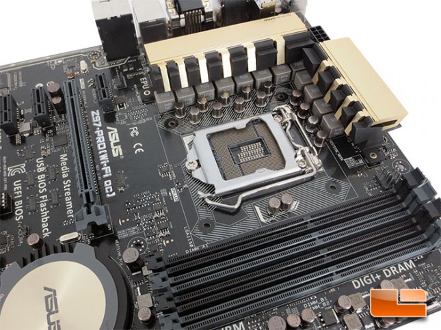 ASUS Z97 Pro Motherboard Layout
