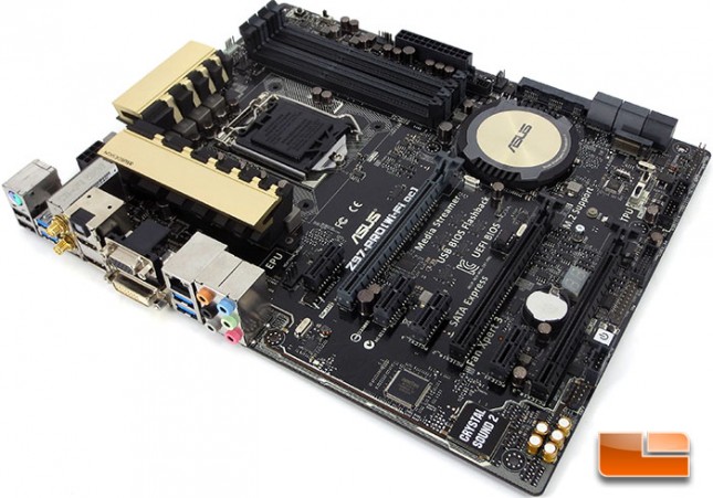ASUS Z97 Pro Motherboard Layout