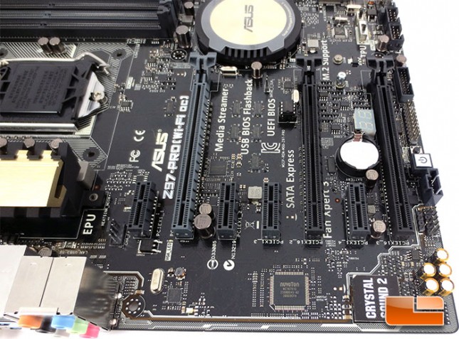 ASUS Z97 Pro Motherboard Layout