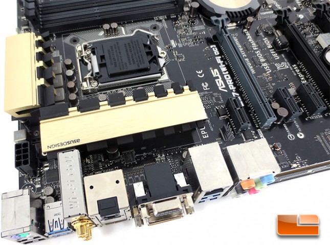 ASUS Z97 Pro Motherboard Layout