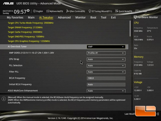 ASUS Z97-Pro [Wi-Fi ac] UEFI BIOS