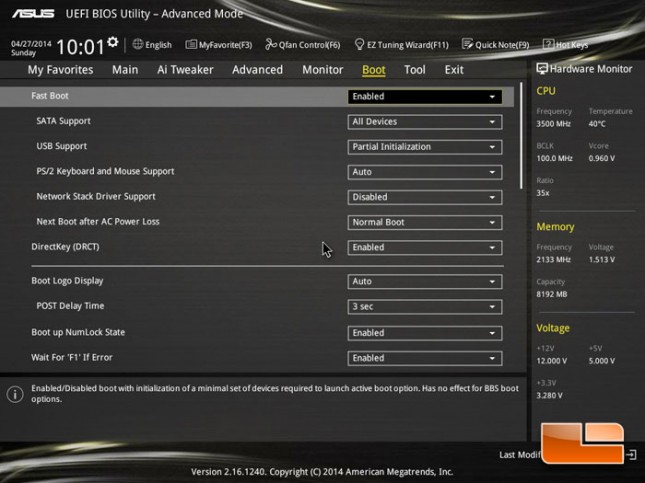 ASUS Z97-Pro [Wi-Fi ac] UEFI BIOS