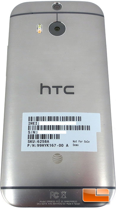 HTC One M8 Smartphone Review