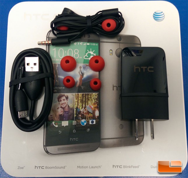 HTC One M8 Retail Box and Bundle